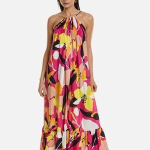 Ted Baker floral maxi dress